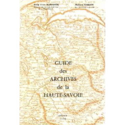 Guide des archives de la haute savoie