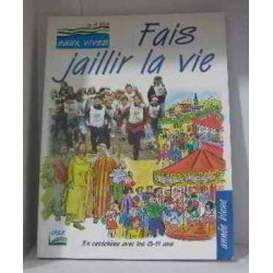 Fais jaillir la vie année bleue. Enfant
