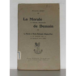 La morale à l'école nationale de demain