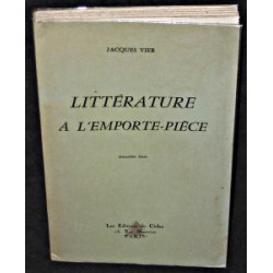 Littérature à l'emporte-pièce
