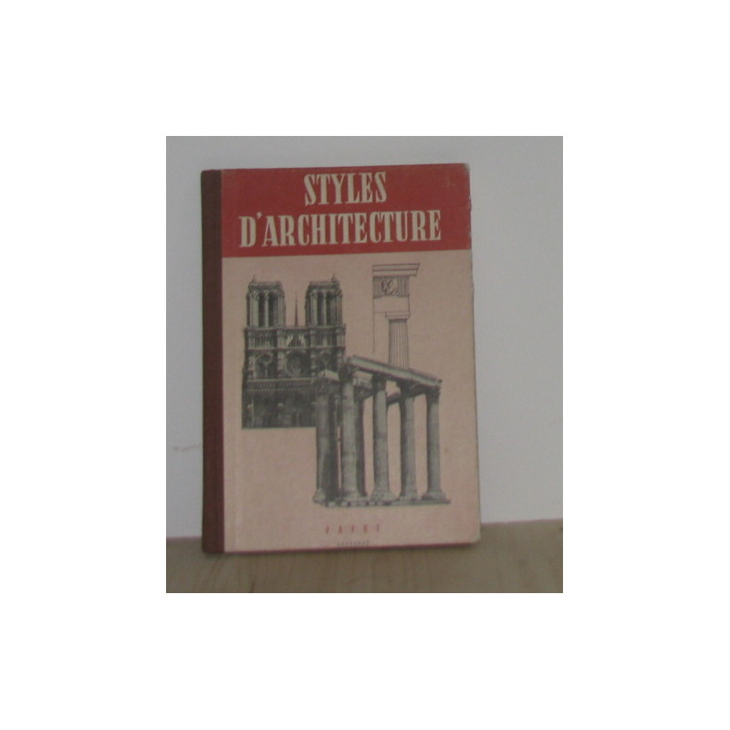 Styles d'architecture