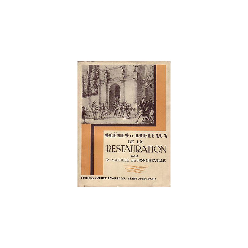 Scenes et tableaux de la restauration