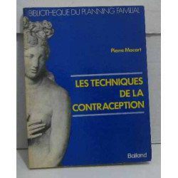 Les techniques de la contraception