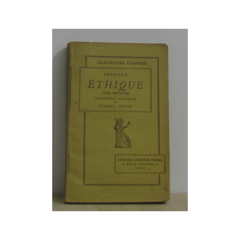 Éthique tome deuxième