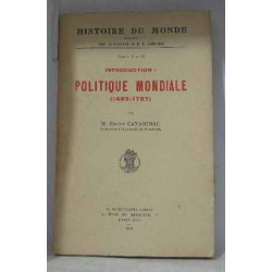 Introduction : politique mondiale (1492-1757)