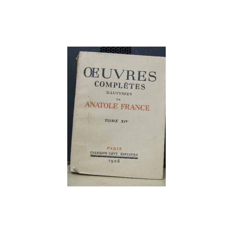 Oeuvres complètes illustrées XIV