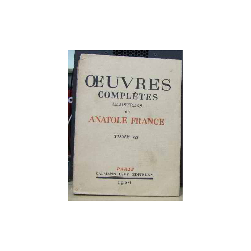 Oeuvres complètes illustrées tome VII