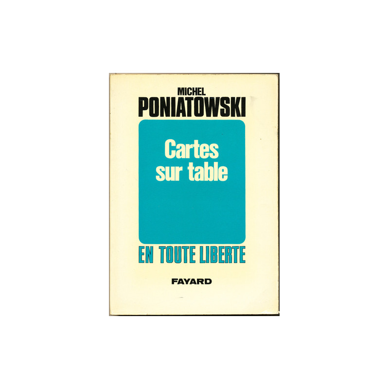 Cartes sur table