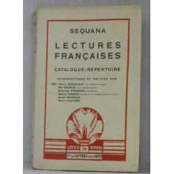 Lectures françaises catalogue - répertoire