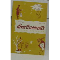 Divertissements n°8 aout 1950