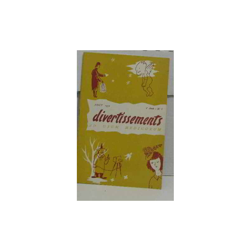 Divertissements n°8 aout 1950