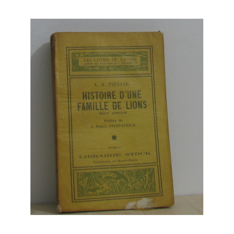 Histoire d'une famille de lions