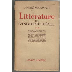 Littérature du vingtieme siecle