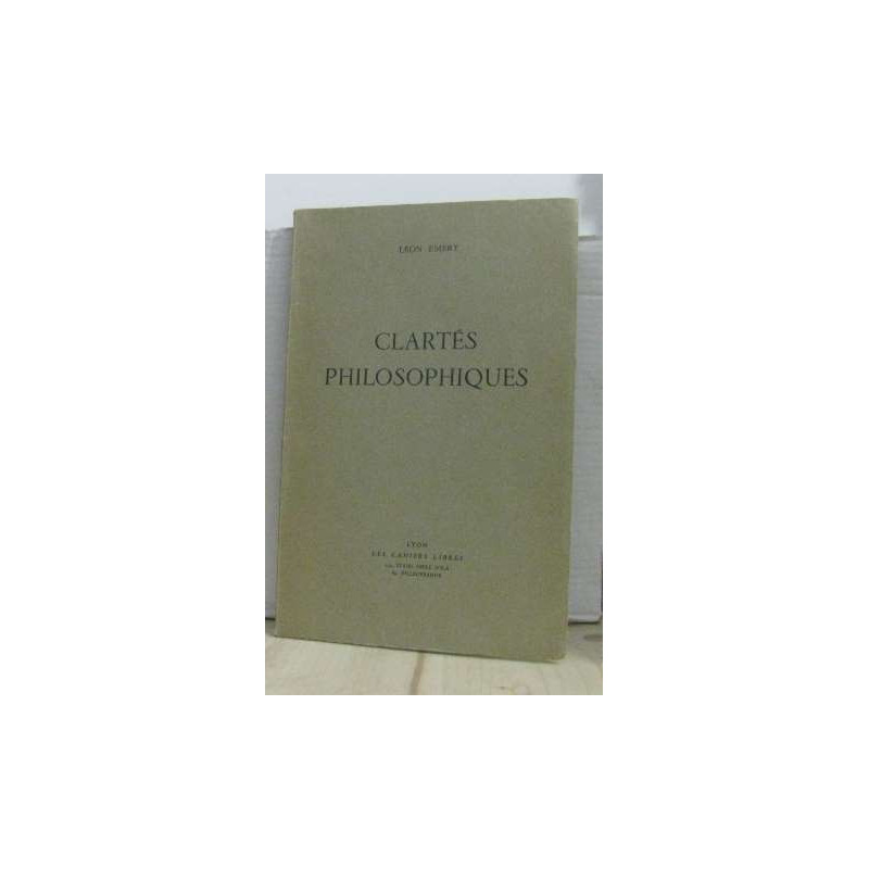 Clartés philosophiques