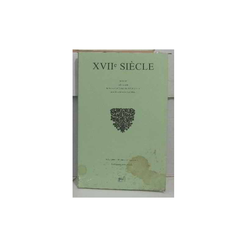 XVIIe siècle N° 244