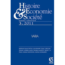 Histoire économie et société