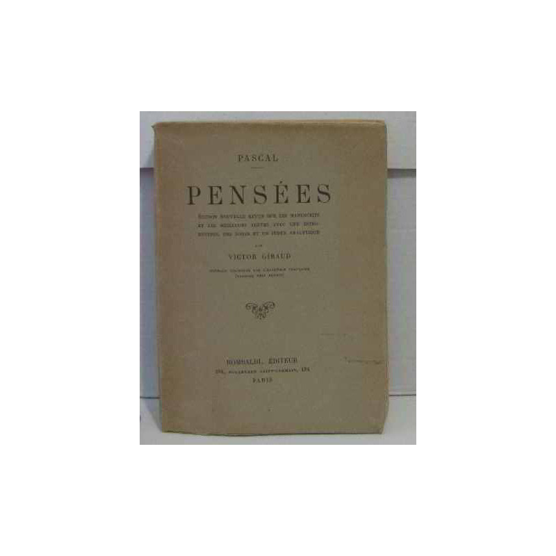 Pensées