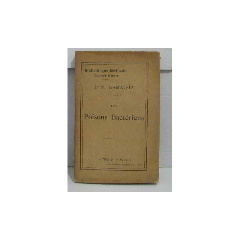 Les poisons bactériens