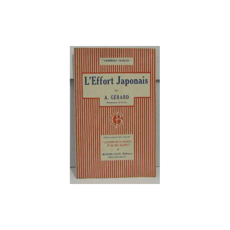 L'effort japonais