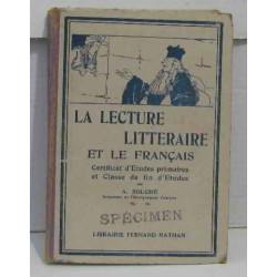 La lecture littéraire et le français