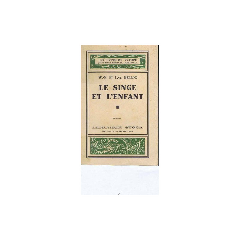 Le singe et l'enfant
