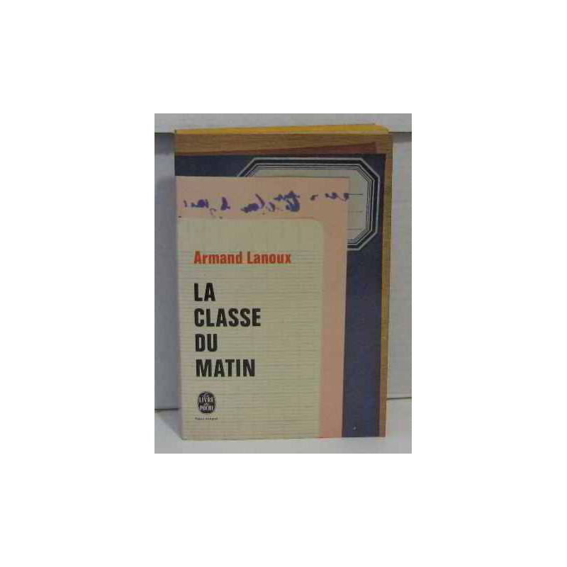 La classe du matin