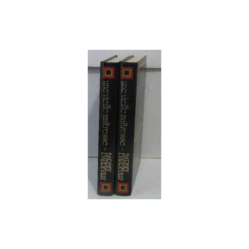 Une vieille maitresse tomes 1 et 2