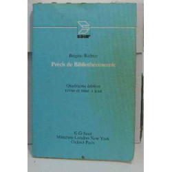 Precis De Bibliotheconomie