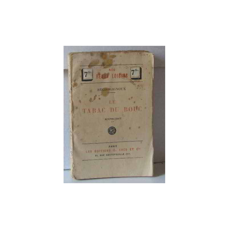 Le tabac du bouc