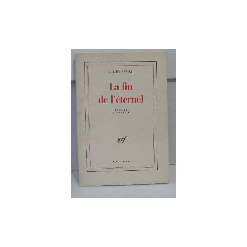 La fin de l'éternal