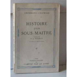 Histoire d'un sous-maître