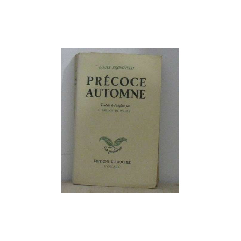 Précoce automne