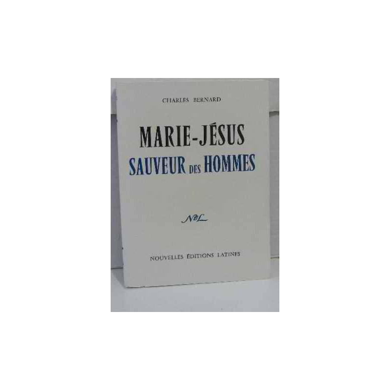Marie-jésus sauveur des hommes