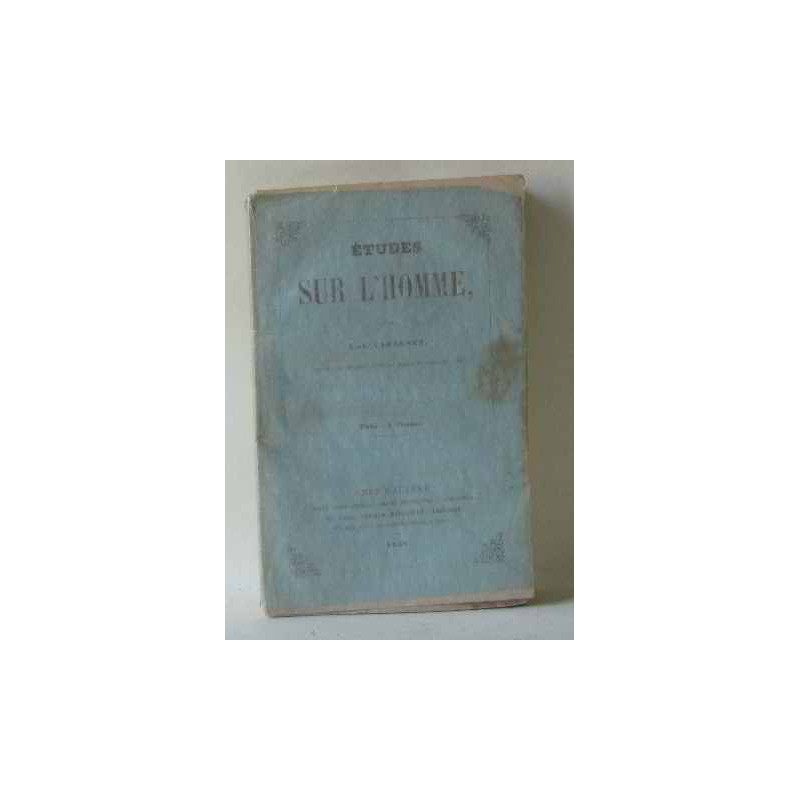 Études sur l'homme