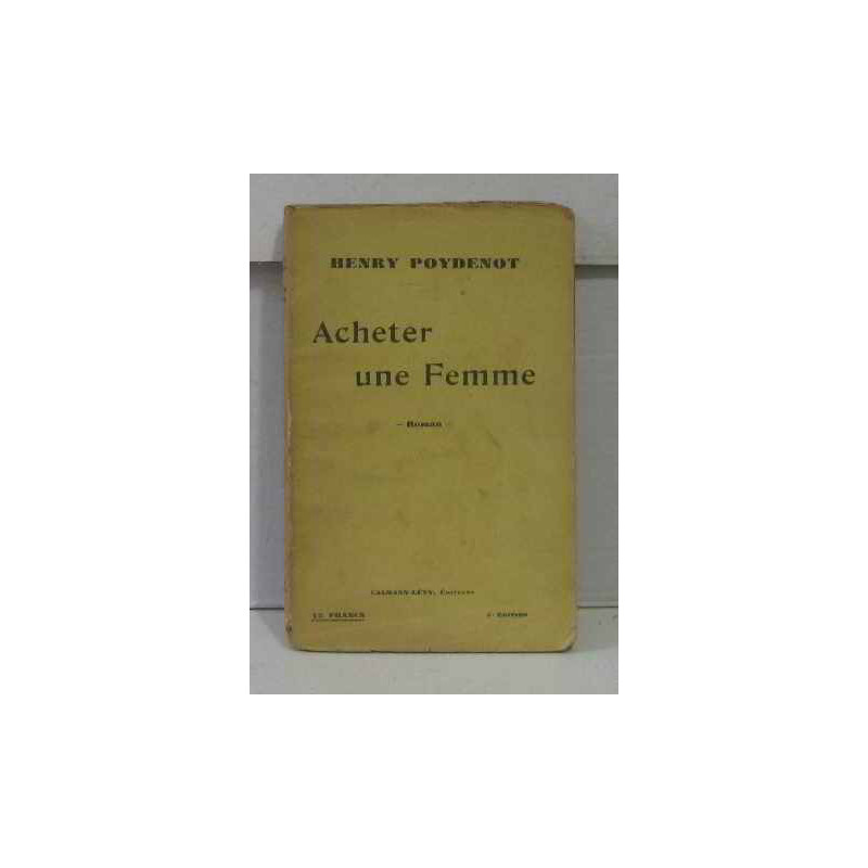 Acheter une femme