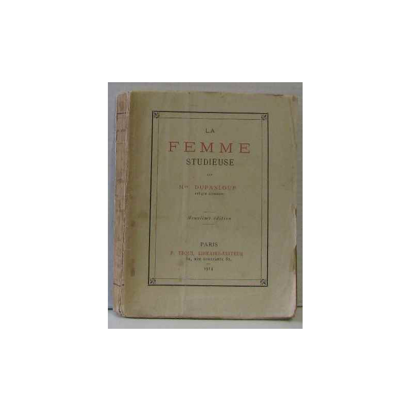 La femme studieuse