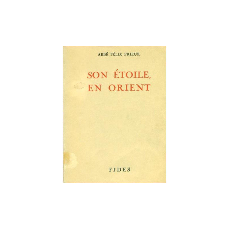 Son étoile en orient