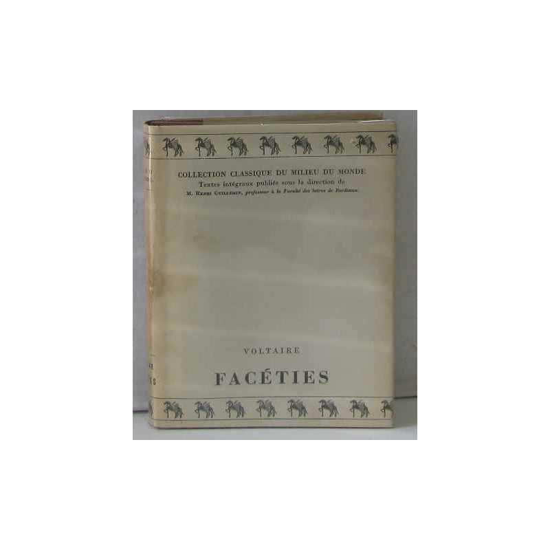 Fac ties. Introduction et notices de Jean Macary