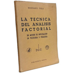 Tecnica del analisis factorial un metodo de investigacion en...