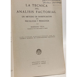 Tecnica del analisis factorial un metodo de investigacion en...