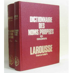 Dictionnaire des noms communs en couleurs (2 vols)
