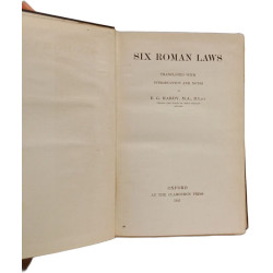 Six Roman Laws