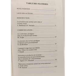 La Production Des Normes Entre État Et Sociéte Civile - Les...