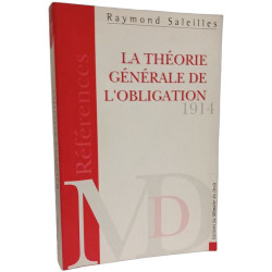 La théorie générale de l'obligation d'après le premier projet de...