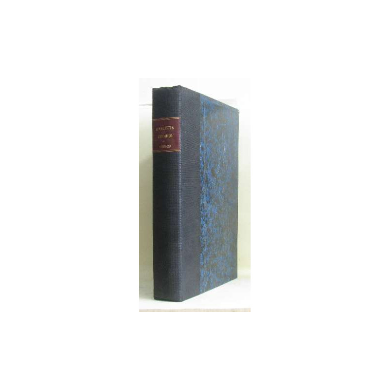 Analecta ordinis fratrum minorum capuccinorum volumen 74 1958-59