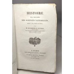Supplément au TOME IV - oeuvres de Buffon