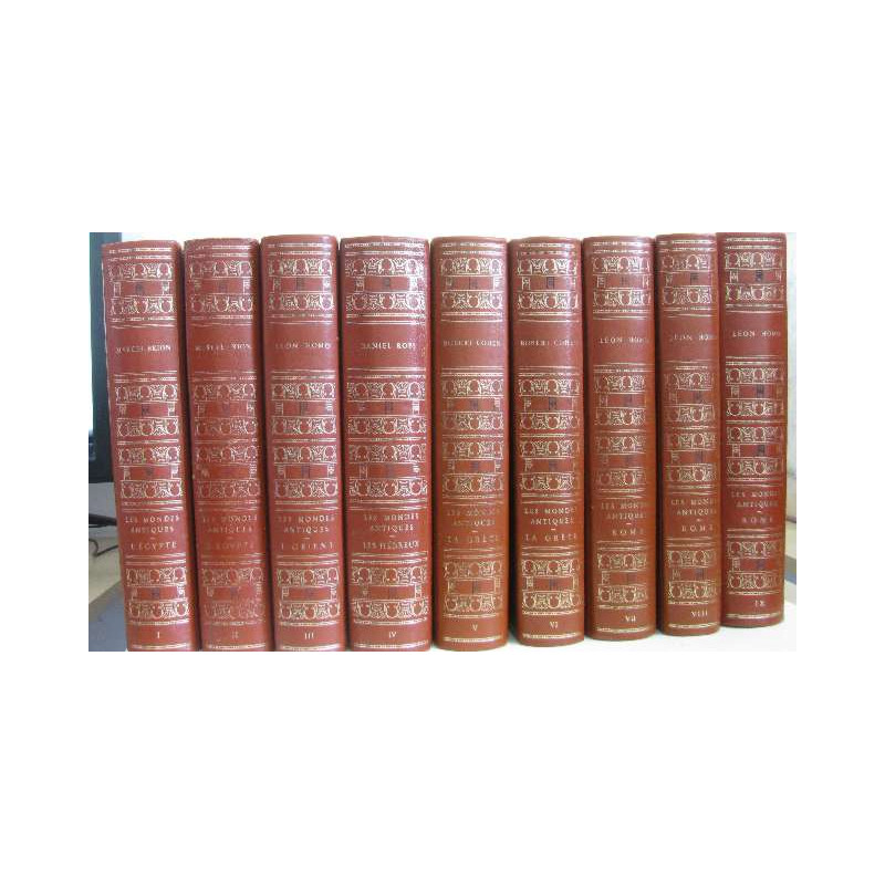 Les mondes antiques (9 vols)