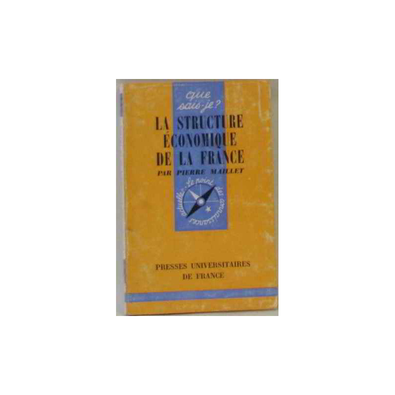 La structure économique de la france