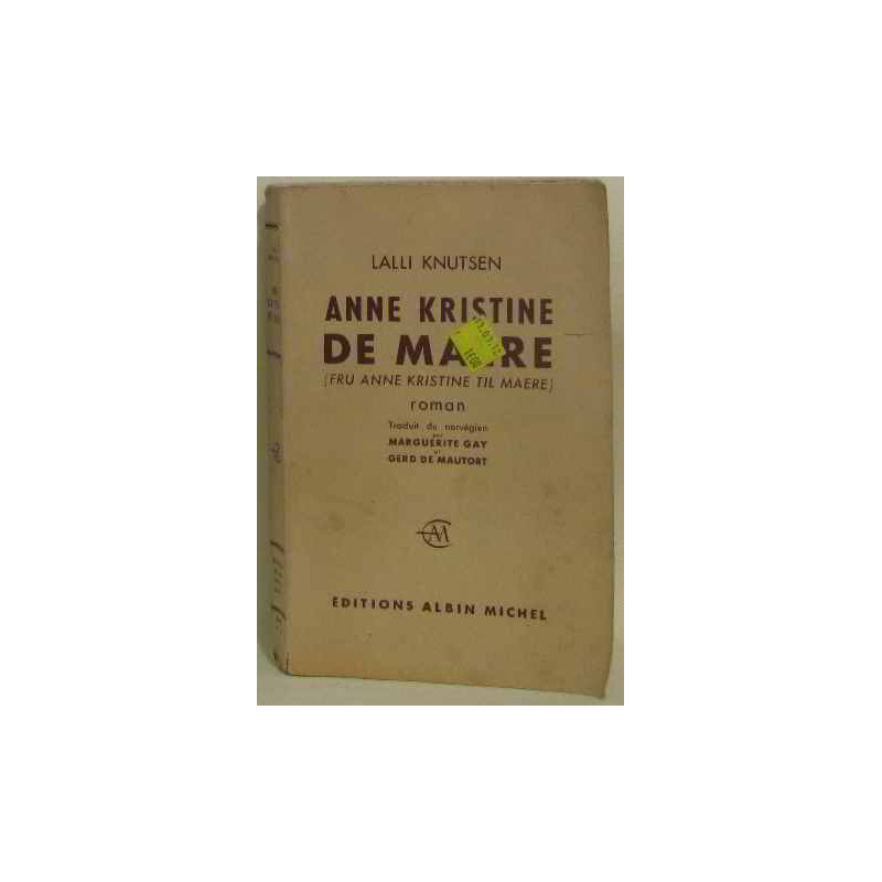 Anne kristine de maere