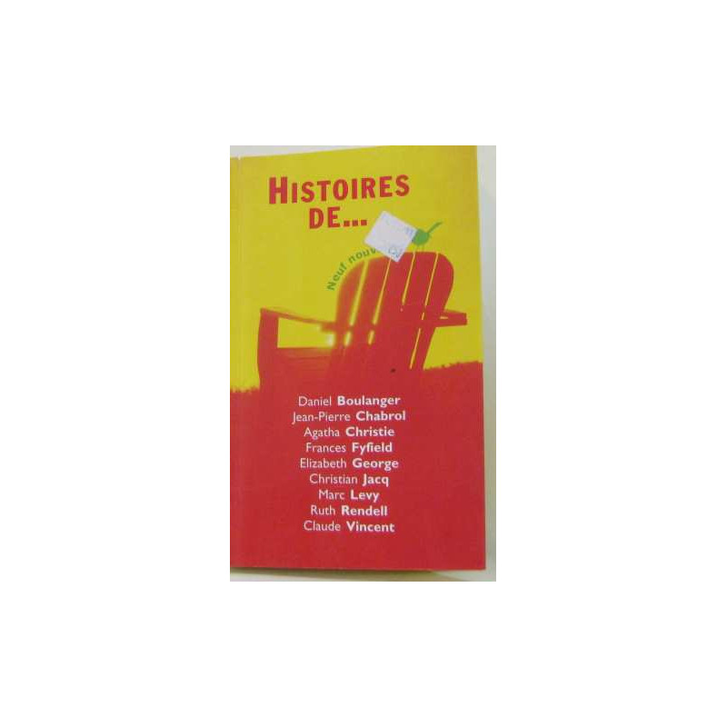 Histoires de... Neuf nouvelles